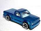 🔥 Hot Wheels CUSTOM MADE Redline Hot Trucks '91 GMC Syclone Spectraflame Blue