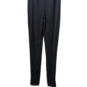 NWT NBD Revolve Sz S Black Shimmer Sienna Catsuit Jumpsuit Sheer Sleeves Ruched