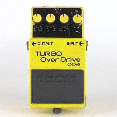 Boss OD2 Turbo OverDrive Effektpedal für Gitarre Vintage sofort einsatzbereit