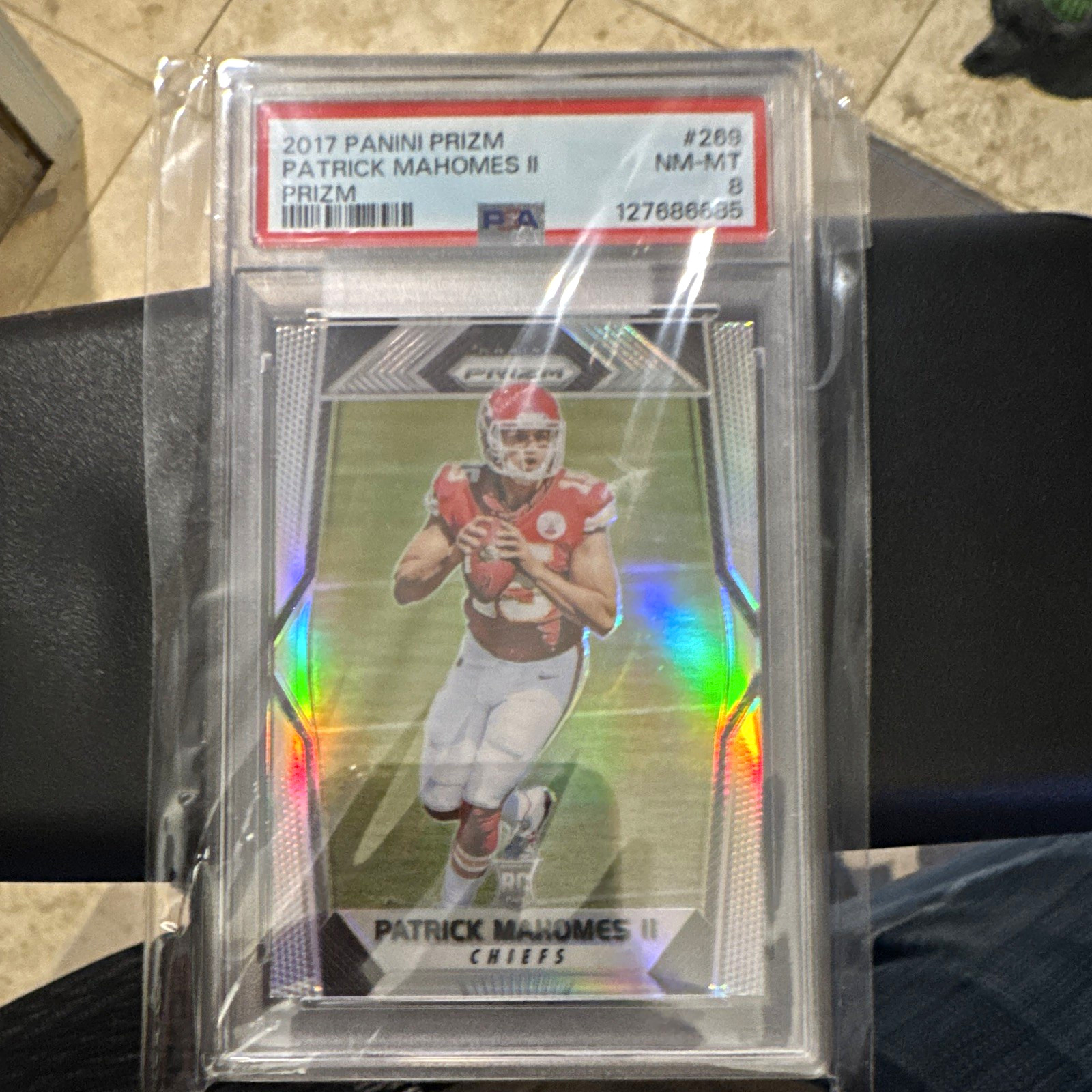 Patrick Mahomes Panini Prizm #269 Prizm