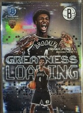 2025-26 Bowman Chrome - Drake Powell Greatness Loading Refractor GL-22 (RC)