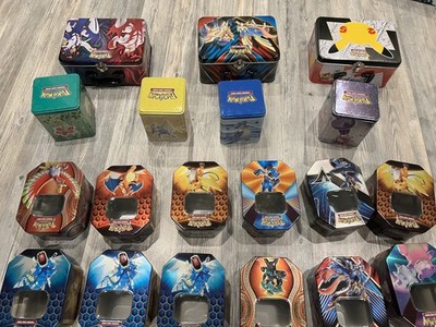 Pokemon TCG - Leere Tin Boxen, Koffer
