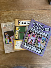 Scrapbooking - Paper Piecing Patterns - Flip Flop Kids, Critters, Bear Patches