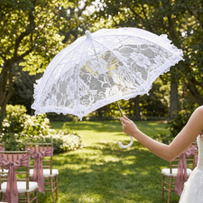 Lace Parasol Lace Embroidered