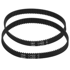 2 Pcs Timing Belt Kits Replacement Cnc Machine Parts Printer Rubber