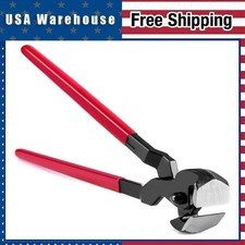 14" Heavy Duty Hoof Nipper Farrier Tool with Plastic Grip Horse Hoof Trimmer