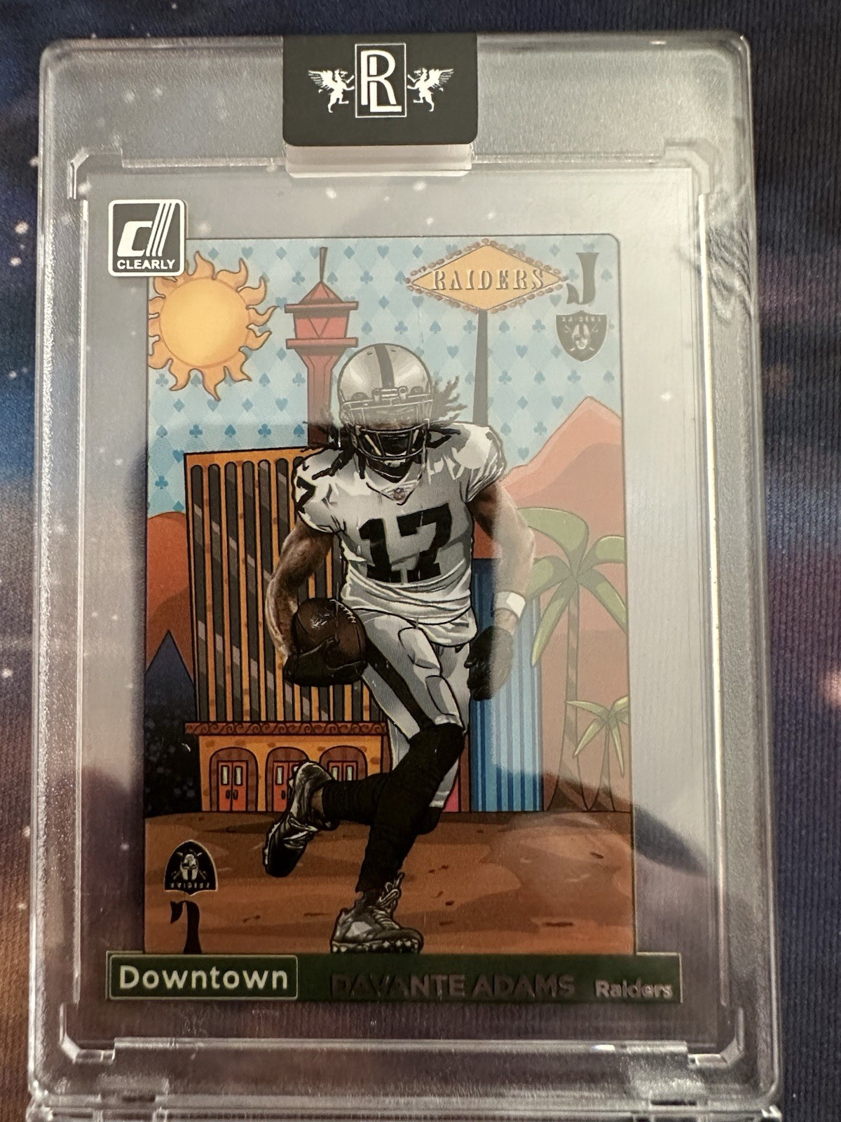 2022 Clearly Donruss #DT-DA Davante Adams Downtown! MINT