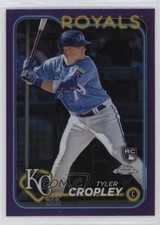 2024 Topps Chrome Purple Refractor 247/250 Tyler Cropley #148 0uh1