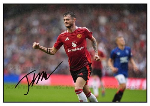 12085. Joe Hugill Signed Pictures A4 Prints Man United Wigan Carlisle Barnet etc
