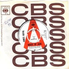 James Royal House Of Jack CBS DEMO 3915 Soul Northern Motown