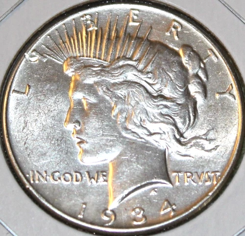 1934 Peace Silver Dollar - Uncirculated
