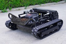 22HP Remote Control Lawn MowerTracked Crawler Brush Cutter 65° Climb