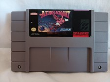 AERO THR ACRO-BAT FOR SUPER NINTENDO!!! TESTED AND WORKS!!!