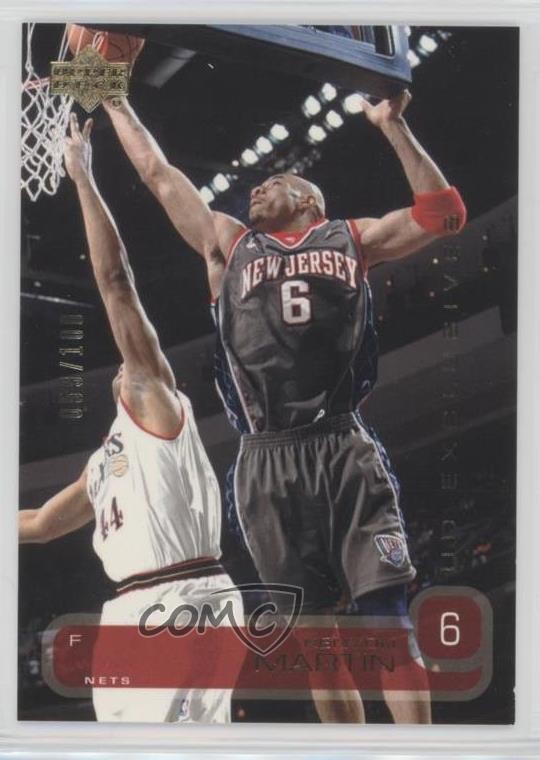 2002-03 Upper Deck UD Exclusives 59/100 Kenyon Martin #99 g1e