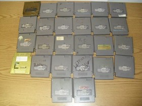 Lot of 26 NES games! Double Dragon 2 Blaster Master Quattro Mario Bros 1 & 3 7