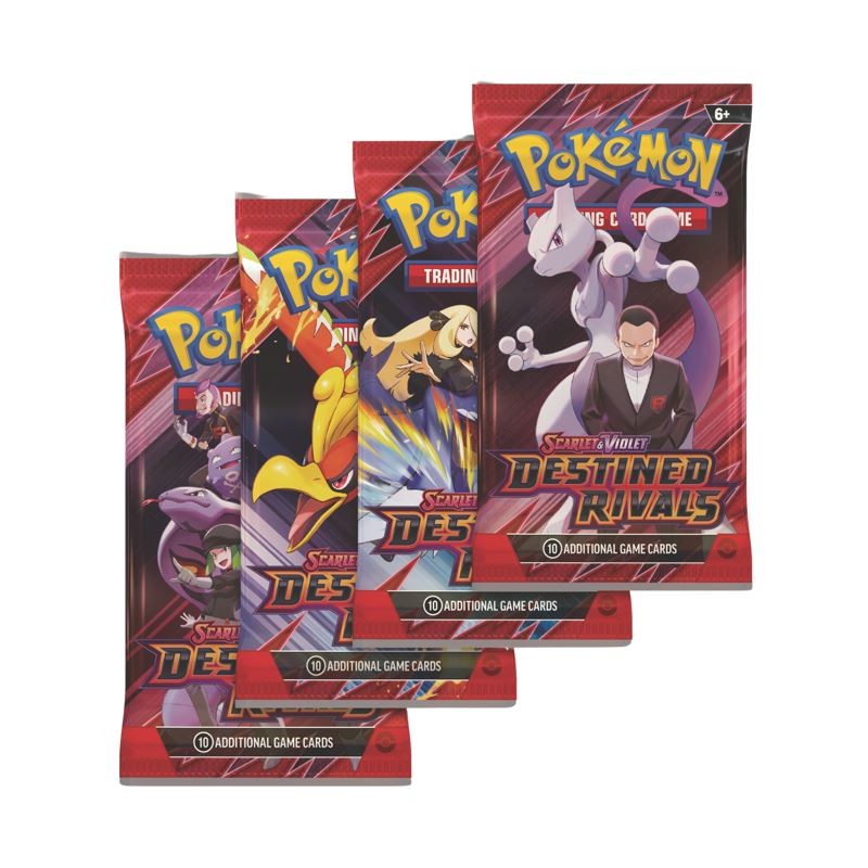 Pokemon Scarlet & Violet Destined Rivals Booster Pack (10 Cards)