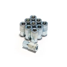 Primefit TC1414FS6-B10-P 1/4-Inch 4-Ball Steel Female Automotive Coupler