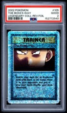 2002 POKEMON LEGENDARY COLLECTION #105 THE BOSS'S WAY-REVERSE FOIL PSA 2 on eBay
