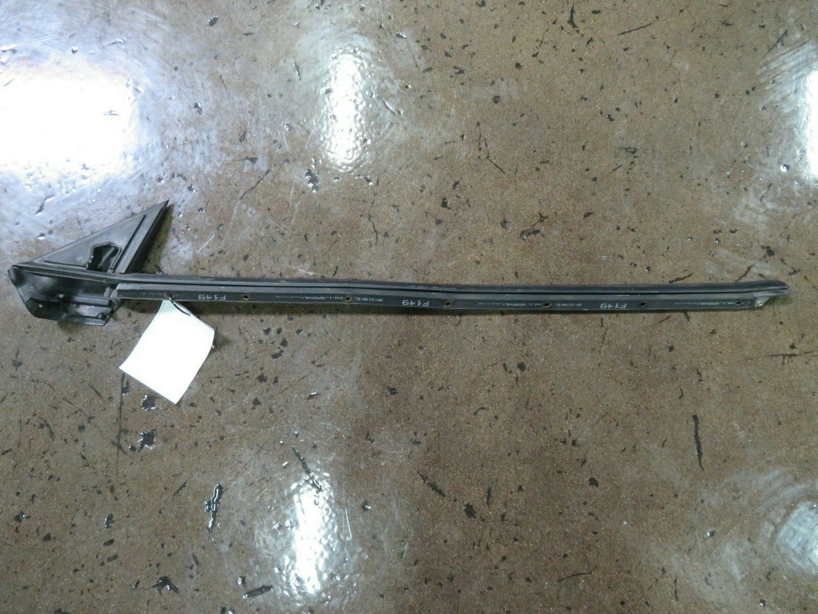 Ferrari California,LH Left, Outer Door Glass Scraper Molding, Used, P/N 69878100