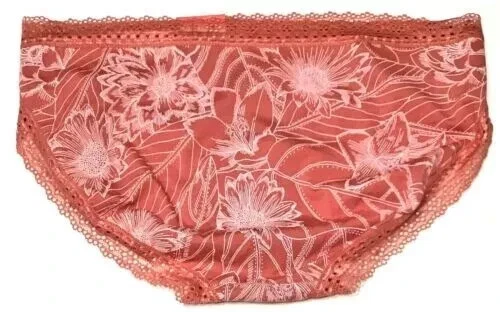 XL - NWT Auden bikini panty floral terracotta (XL153) - Image 2 of 2