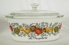 1.5 Quart /Litre  Casserole with Lid Spice for Life by Corning Ware