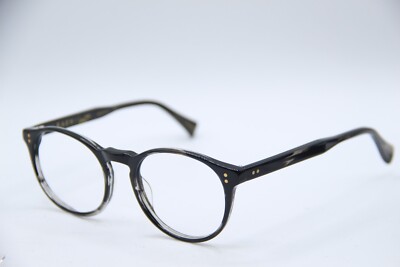 NEW RAEN BEAT 50 CASSIS GREY HORN GOLD AUTHENTIC FRAME EYEGLASSES 50-19