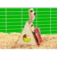 Kletterwand, Schlafhaus Aus Echtholz - Spielplatz FüR Hamster, MäUse