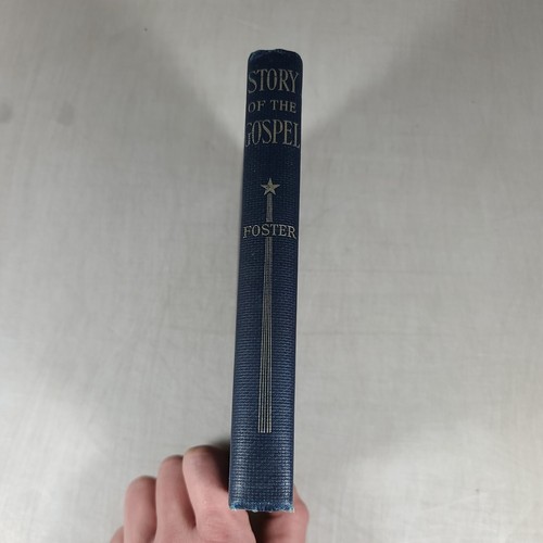 Story Of The Gospel Charles Foster 1912 Antique Hardcover Book Blue - Picture 3 of 12