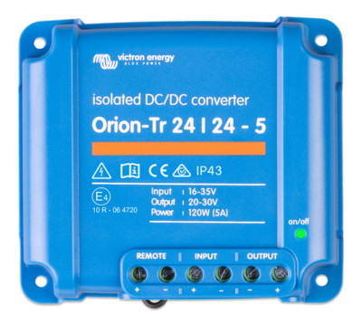 Orion-Tr 24/24-5A (120W) Isolated DC-DC converter Retail / incl. 19% MwSt.