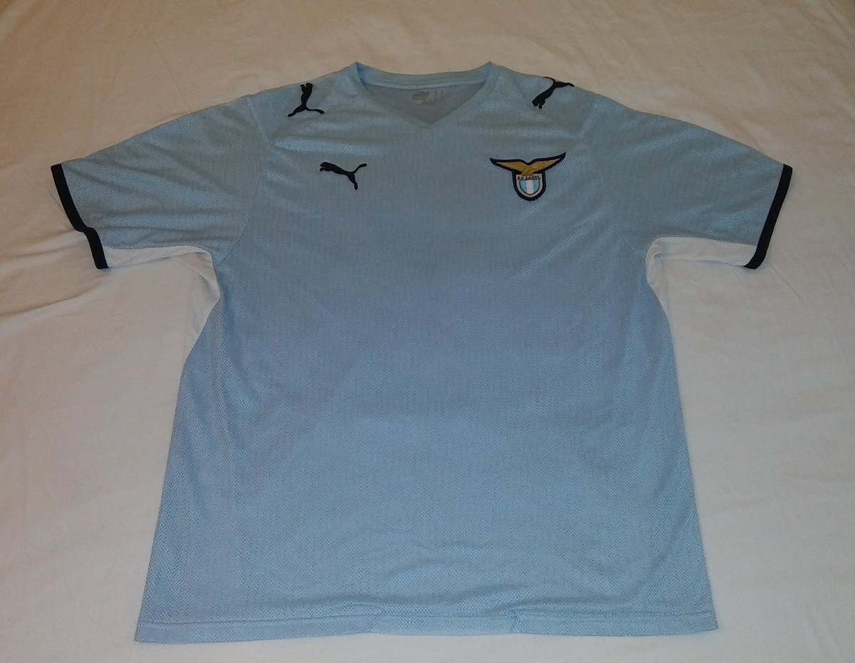 2008 SS LAZIO PUMA L XL ITALY JERSEY ROME Azzurri M XXL SERIE A
