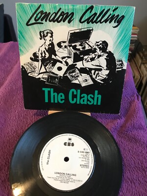 THE CLASH, LONDON CALLING        ,7'' VINYL