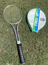 VINTAGE YONEX "OPS YY8500" METAL TENNIS RACQUET 4 1/2 ANTIQUE / DISPLAY YY 8500