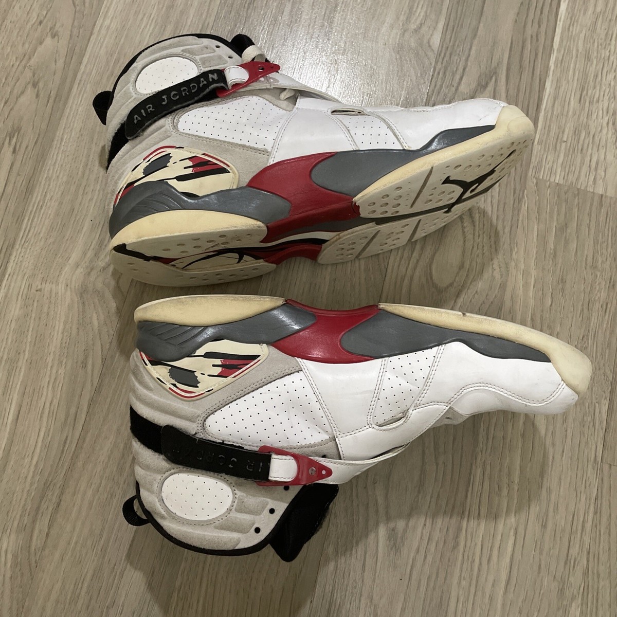 Size 13 - Jordan 8 Retro White 2013/ Missing One Laces. | eBay