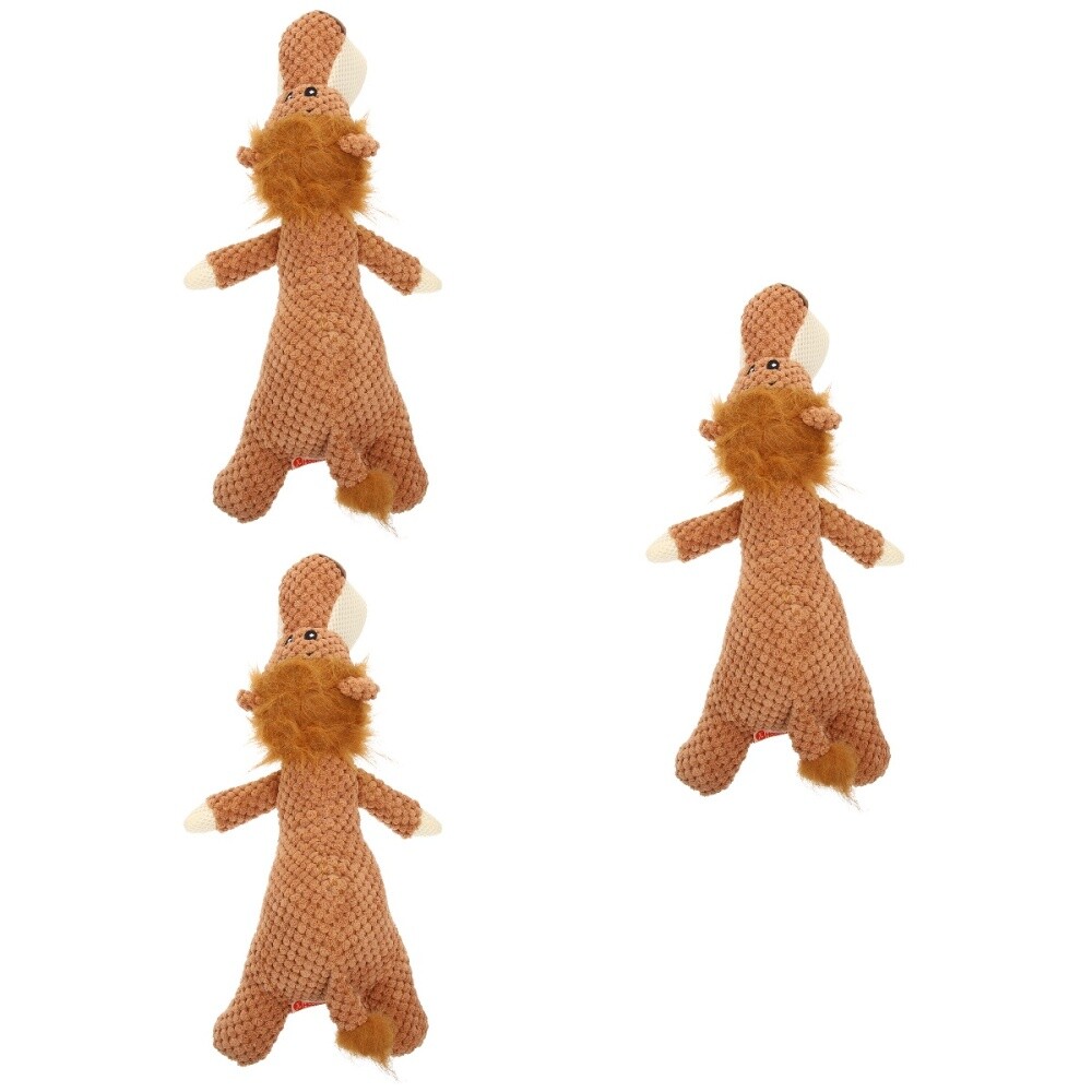 3 Pack Plush Puppy Supply Stuffed Pig Toy No Squeak Dog Toys eBay