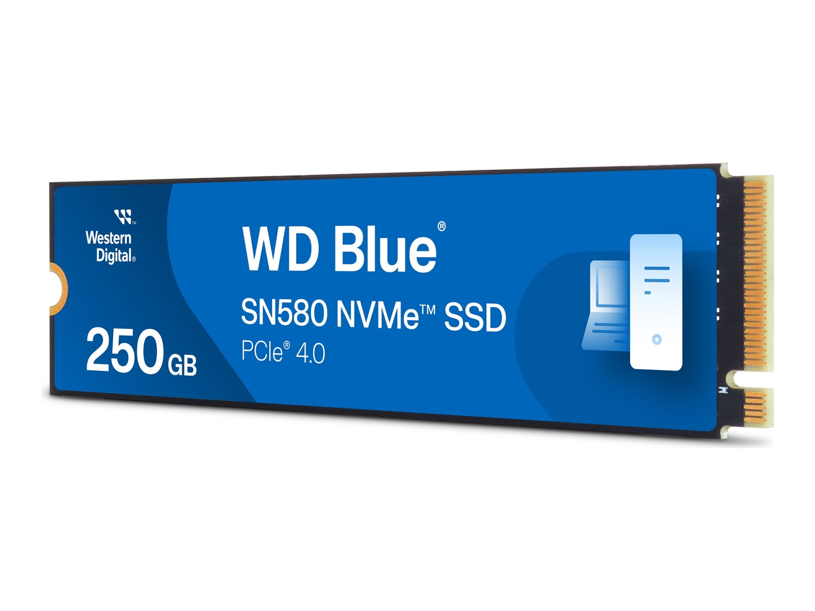 WD Blue SN580 250 GB M.2 4000 MB/s Solid State Disk WDS250G3B0E