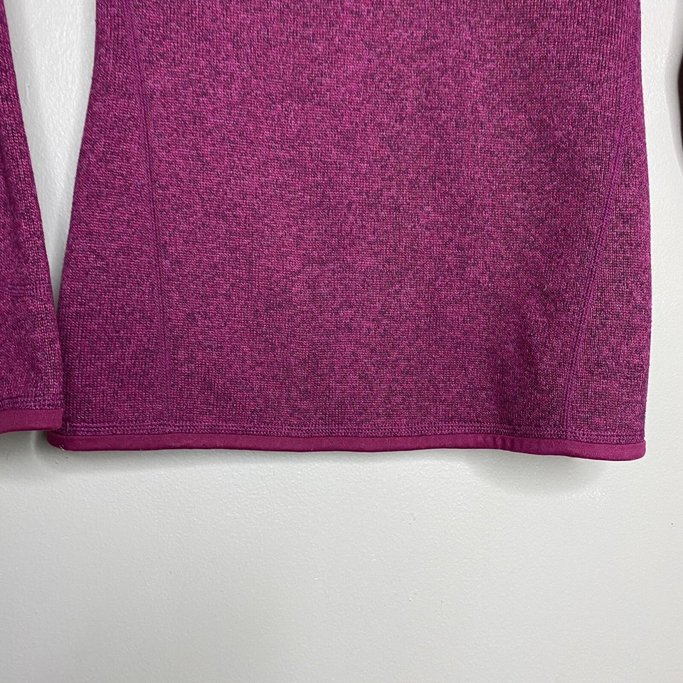 Patagonia Raspberry Better Sweater Fleece 1/4 Zip Pullover size XXS eBay