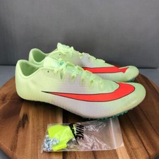 Nike Air Zoom Ja Fly 3 'Barely Volt Hyper Orange' Sprint Spikes Mens 14