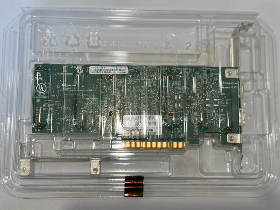 QLogic QLE3442-CU Dual Port 10GbE PCIe BC0110402-03 Adapter - Image 2 of 2