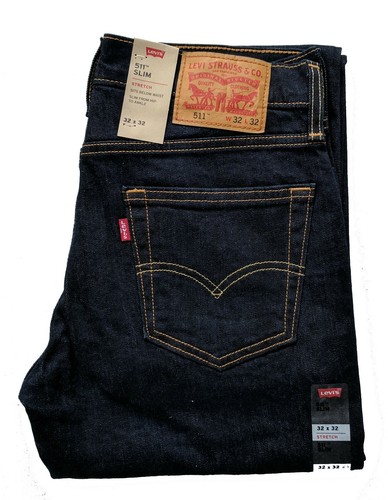 Levis 511 Slim Fit Men's Stretch Jeans Levi's Hollow #1042 | eBay