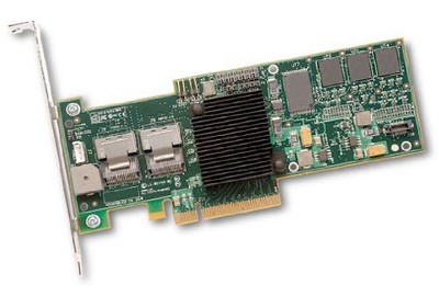 LSI LOGIC 8PORT Sata+SAS Pcie 256MB 3GBPS