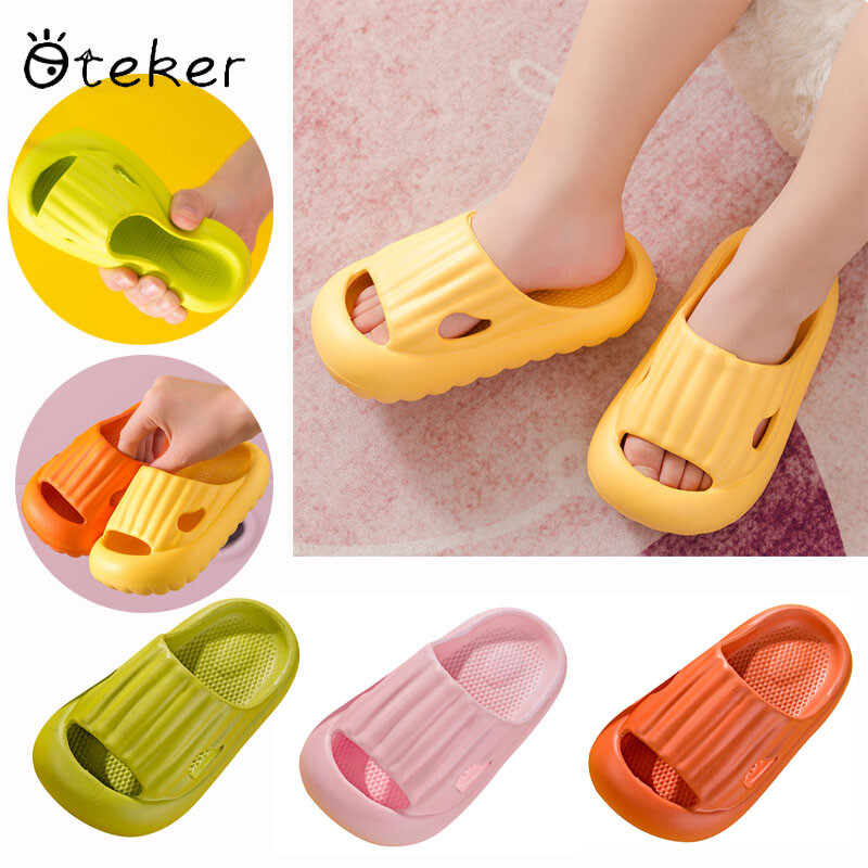 SAOLA Sandali ciabatte ciabatte doccia bagno bambino ragazzo ragazza slide EVA suola spessa