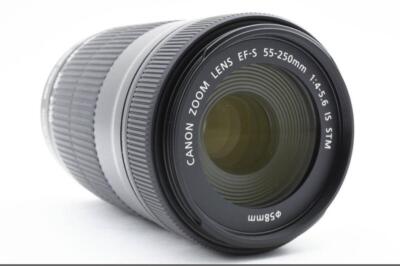 Canon CANON EF-S 55-250mm F4-5.6 IS STM | eBay Canon CANON EF-S 55-250mm F4-5.6 IS STM | eBay