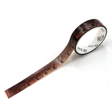 Measuring Tape Washi Tape Brown Scrapbooking Journals Collage Cards