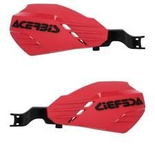 Paramani aperti ACERBIS rossi/neri K-Linear per KTM 300 EXC 2T 2014-2025