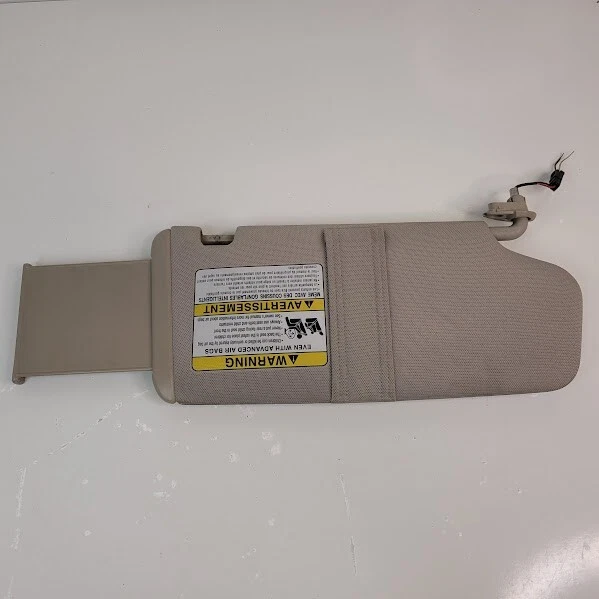 Parasol Subaru Outback 2002-2005 lado del conductor tela topo con luz espejo OEM Foto 3 de 4