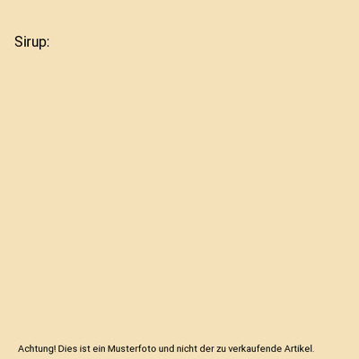 Sirup, Max Barry