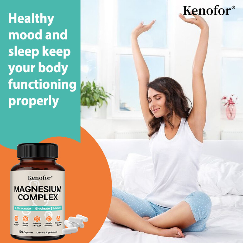 Magnesium Complex - L-Threonate, Glycinate, Malate - Brain Health