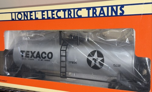 Lionel 6-17904 Texaco Unibody Tank Car O-Scale FREE SHIPPING (4) Available - Picture 7 of 8
