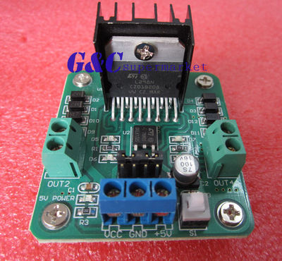 L298N Dual Stepper Motor Driver Controller Board Module NEW GOOD M12