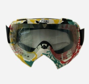 MASCHERA MASCHERINA OCCHIALE CASCO MOTO CROSS ENDURO OFF ROAD ANTINEBBIA |  eBay